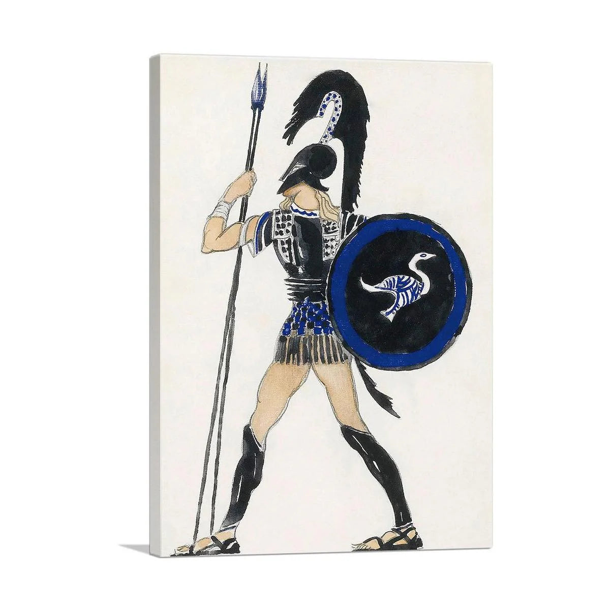 Costume Design for Hippolytus from Phedre