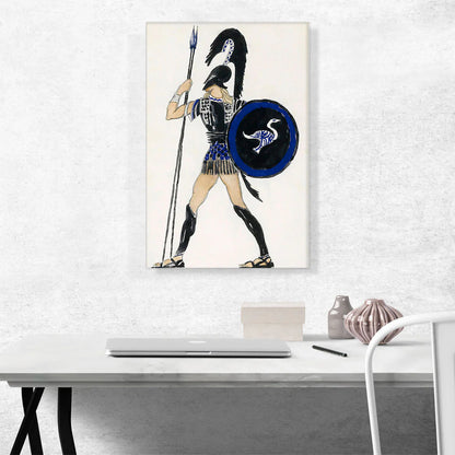 Costume Design for Hippolytus from Phedre